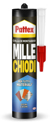 Henkel Colla Pattex Mille Chiodi Resistente Acqua Cartuccia Gr. 450