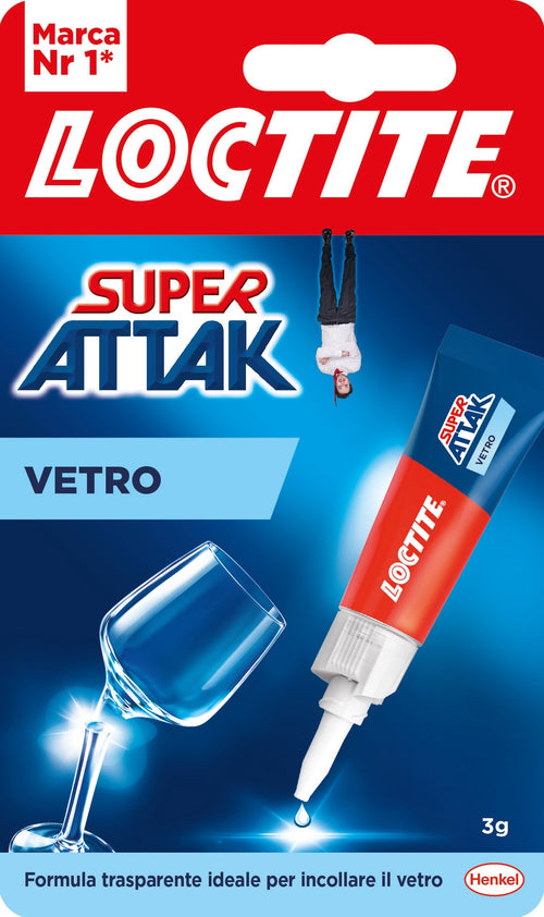 Henkel Colla Super Attak Vetro Gr. 3