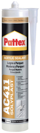 Henkel Silicone Acrilico Pattex Per Legno E Parquet Ac411 Ml. 300 - Mogano