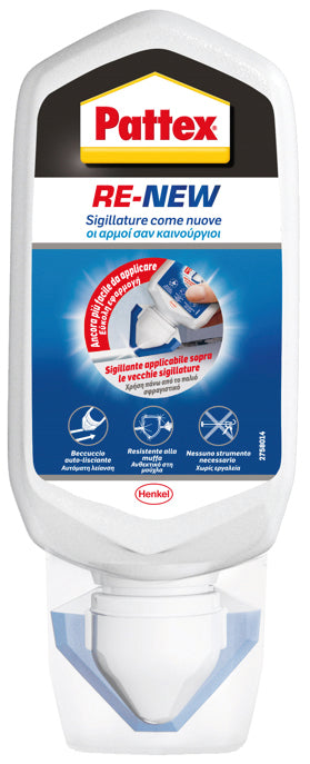 Henkel Silicone Neutro Pattex Bagnosano Re-New Blister Ml. 80
