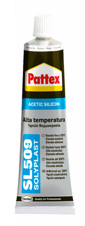 Henkel Silicone Pattex Alta Temperatura Sl 509 Rosso Ml. 70
