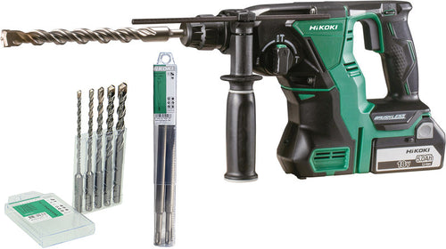 Hikoki Martello Tassellatore Dh18Dbl 2 Batt. 5Ah