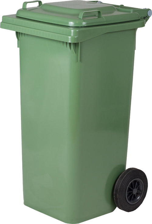 Ics Bidone Quadro Per Differenziata Lt. 120 - Cm. 55X50X94 H Col. Verde