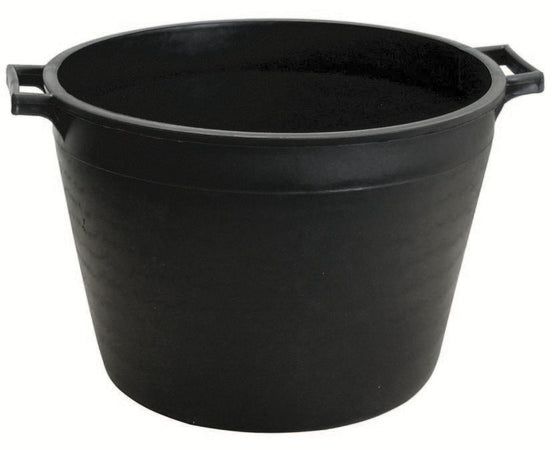 Ics Mastellotto Per Edilizia Lt. 25 Ø Cm. 40X30 H - Nero