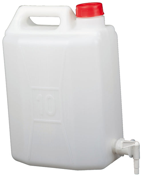 Ics Tanica In Plastica Per Alimenti Con Rubinetto Lt. 10