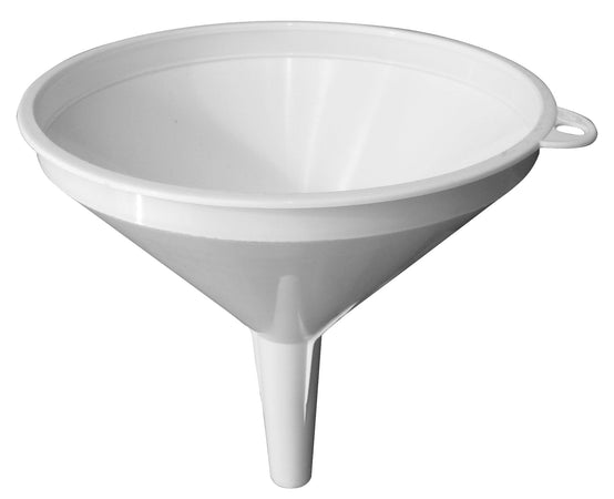 Imbuto In Plastica Per Travaso Bianco Ø Cm. 12