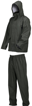 Industrial Starter Impermeabile Completo Lluvia Col. Verde Mis. Xxl