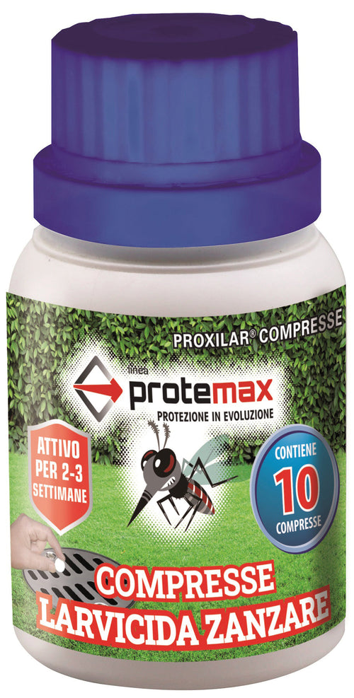 Insetticida Compresse Larve E Zanzare Barattolo 10 Compresse 16.00 Pz
