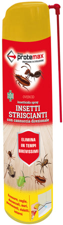 Insetticida Spray Insetti Striscianti Ml. 500 Con Cannuccia 24.00 Pz
