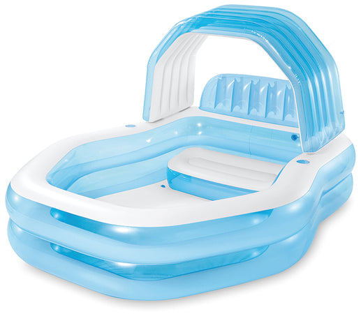 Intex Piscina Gonfiabile Family Sunshade Cm. 229X191X135 H (Lt. 530)