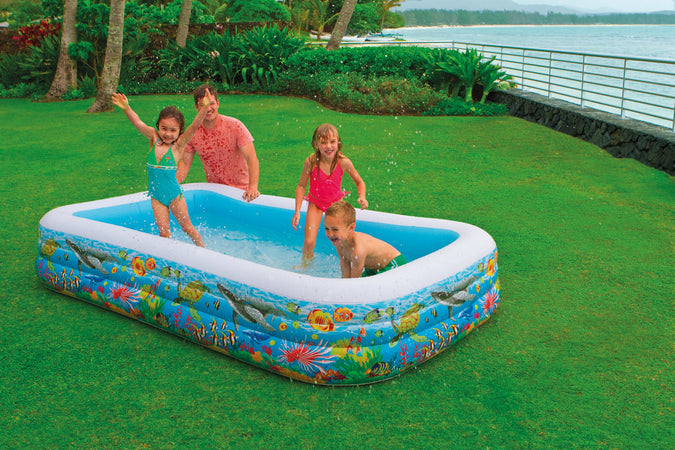 Intex Piscina Gonfiabile Family Tropical Cm. 305X183X56 H (Lt. 1.050) 2.00 Pz