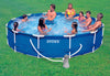 Intex Piscina Tonda Frame Telaio Portante Con Pompa Filtro Ø Cm. 366X76 H
