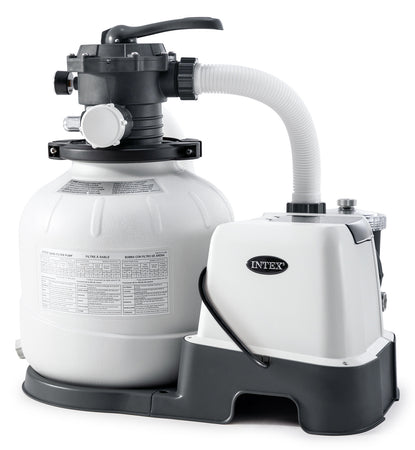 Intex Pompa A Sabbia Combo Con Clorinatore Portata 6.000 Lt/H