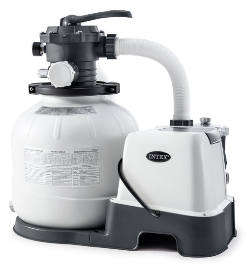 Intex Pompa A Sabbia Combo Con Clorinatore Portata 6.000 Lt/H