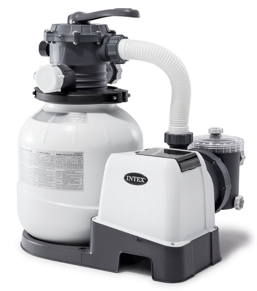 Intex Pompa A Sabbia Per Piscina Portata 10.500 Lt/H