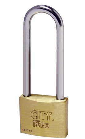 Iseo Lucchetto Di Sicurezza City Arco Lungo Mm. 30 10.00 Pz