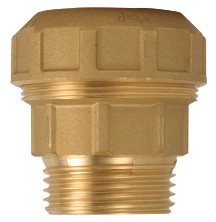 Itap Raccordo Diritto In Ottone Attacco Maschio Art. 715 Mis. 1/2X20 20.00 Pz