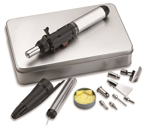 Kit Microsaldatore Con 8 Accessori