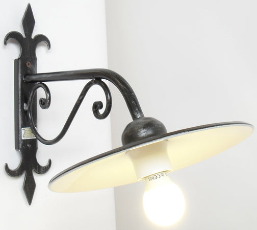 Lampada Tulipano Con Piatto Ø Cm.27 1X100 Watt