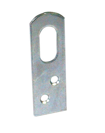 Lastrina Diritta Acciaio Zincato 100 Pz. Con Finestra Mm. 80