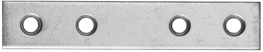 Lastrina Diritta Inox 100 Pz. 4 Fori Mm.60