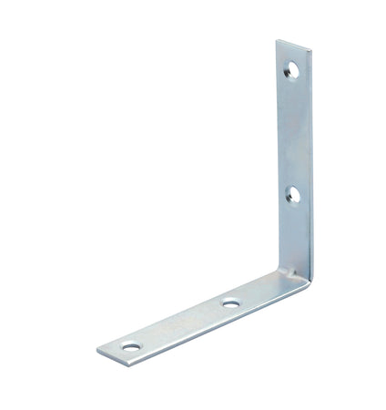 Lastrina Piegata Acciaio Zincato 100 Pz. 4 Fori Mm.100X100