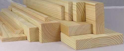Listello In Legno Di Abete Mm. 45X95X200 Cm. 2.00 Pz