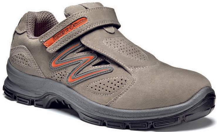 Lotto Scarpe Antinfortunistica Basse S1P Sprint 700 Col. Marrone Mis. 38
