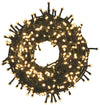 Luci Di Natale Per Interno Ed Esterno Bianco Caldo 100 Led Cavo Luci 4,5 Mt.