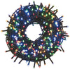 Luci Di Natale Per Interno Ed Esterno Multicolor 180 Led Cavo Luci 8 Mt.