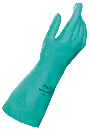 Mapa Guanti In Nitrile Ultranitril Plus Col. Verde Tg. 9 10.00 Paia
