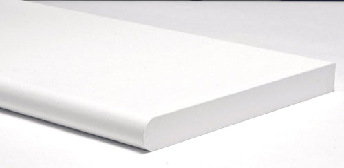 Mensola Murale Stondata Col. Bianco Cm.100X25X2,5