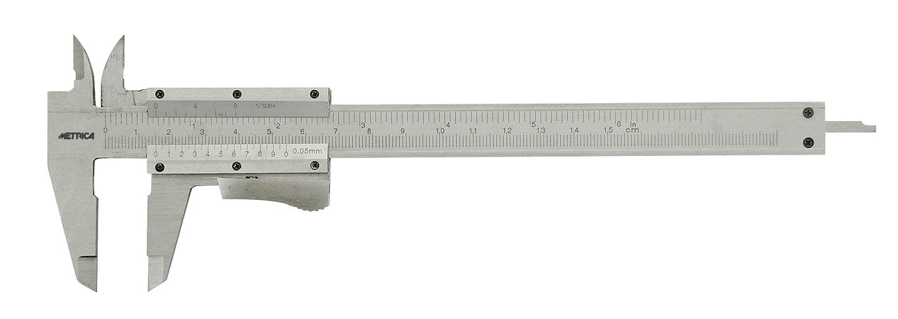 Metrica Calibro Inox Misurazione 0-150 Mm.