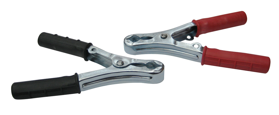 Morsetto Per Collegamento Batterie Col. Rosso Cm. 22 - 400 Amp. 4.00 Pz