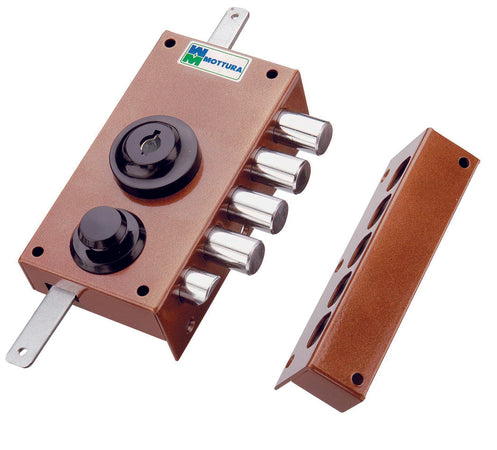 Mottura Serratura Legno Appl. Cil/Pompa +S Trip. Art. 30.436 E.42 Dx