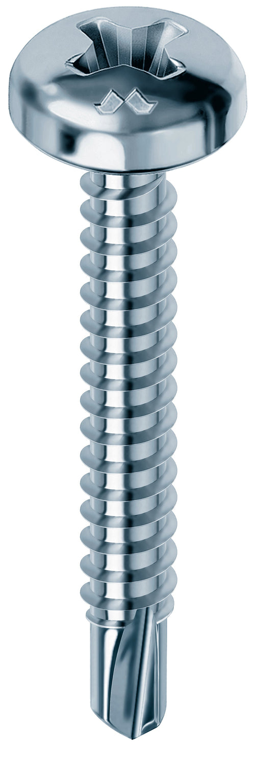 Mustad Vite Autoperforante Per Ferro Drillex Tc Zincata Mm. 3,5X 9,5 5.00 Centinaia