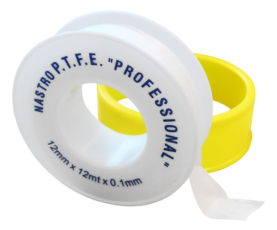 Nastro Teflon 1/2X12 Mt. Spessore Mm. 0,10 10.00 Pz