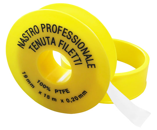 Nastro Teflon Professionale 3/4X15 Mt. Spessore Mm. 0,20 5.00 Pz