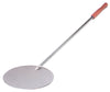 Pala Per Pizza Inox Tonda Con Manico Ø Cm. 24 - Cm. 140