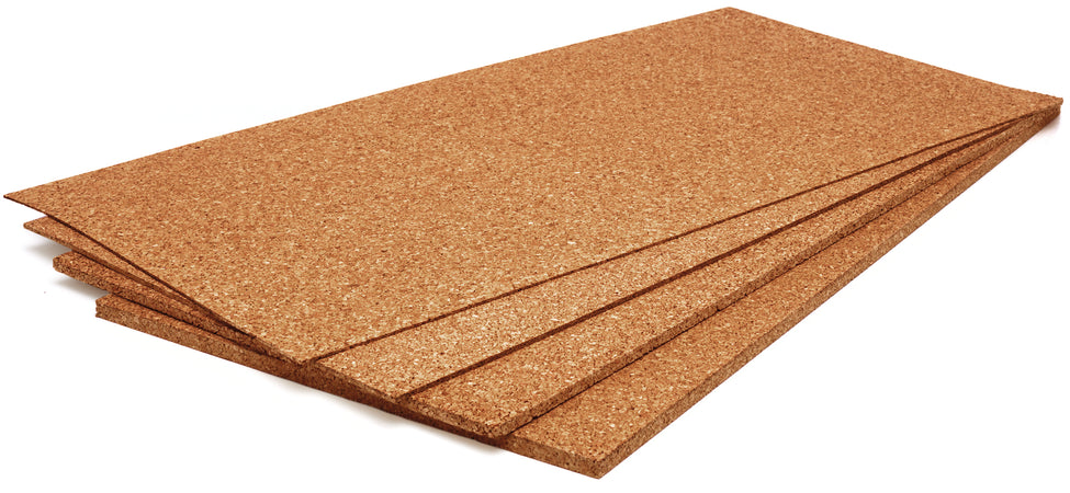 Pannello Di Sughero Agglomerato Cm. 100X50 Spessore Mm. 3 25.00 Pz