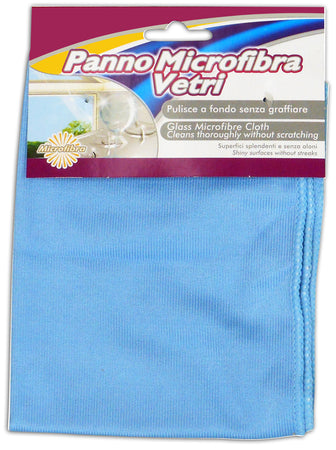 Panno Per Vetri In Microfibra Cm. 30X40 24.00 Pz