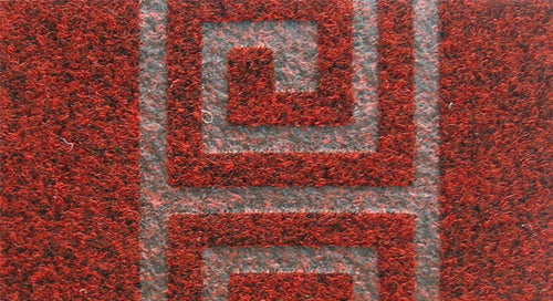 Passatoia Inca Rotolo Mtl. 25 X Cm. 67 (H) Col. Rosso 25.00 Metri