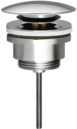 Piletta A Scatto Click Clack Per Ceramica E Vetro 1''1/4 Ottone Cromato