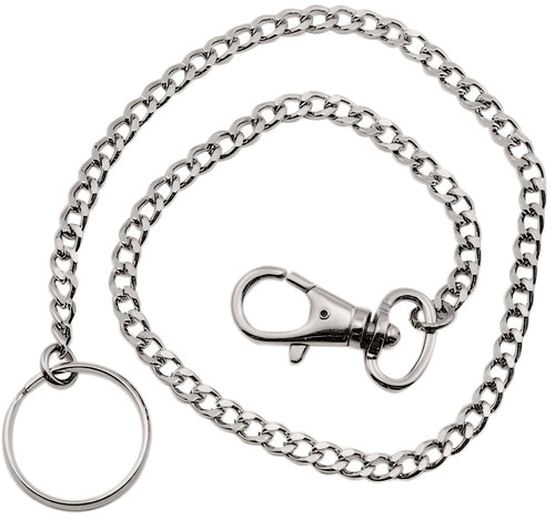 Portachiavi Con Catenella In Acciaio Cromato Cm. 47 20.00 Pz