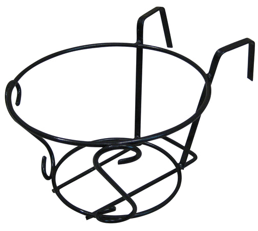 Portavaso Da Balcone Tondo Nero Ø Cm. 22 10.00 Pz