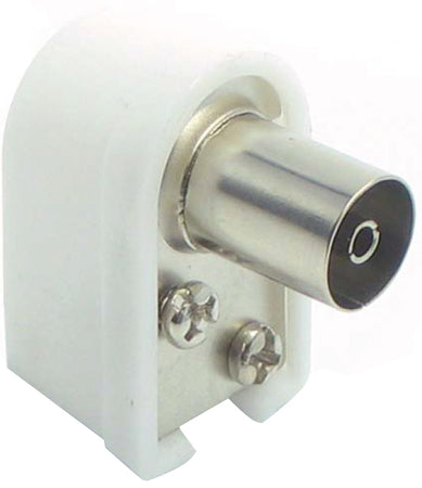 Presa Coassiale Tv A Squadra Ø Mm. 9,52 10.00 Pz