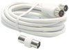 Prolunga Coassiale Tv Mt. 5 Con Adattatore 10.00 Pz