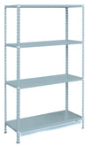 Prometal Minikit Scaffali Aste Spezzate Cm. 80X30X150 H - Grigio