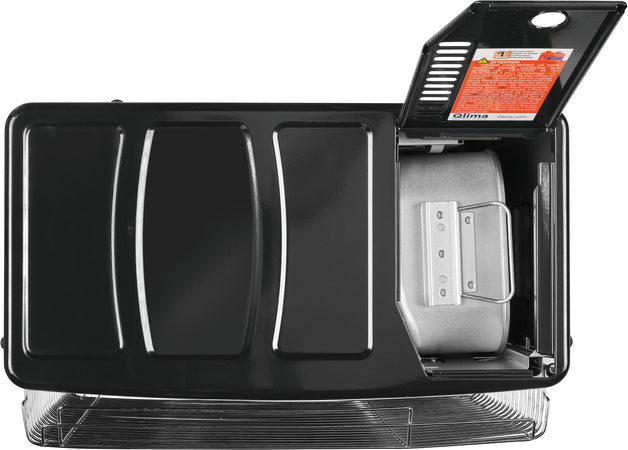 Qlima Stufa A Combustibile Con Stoppino R 3224 X Col. Nero