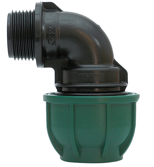 Raccordo A Compressione Pn10 Gomito 90 ° F/M Mis. 32X1 10.00 Pz